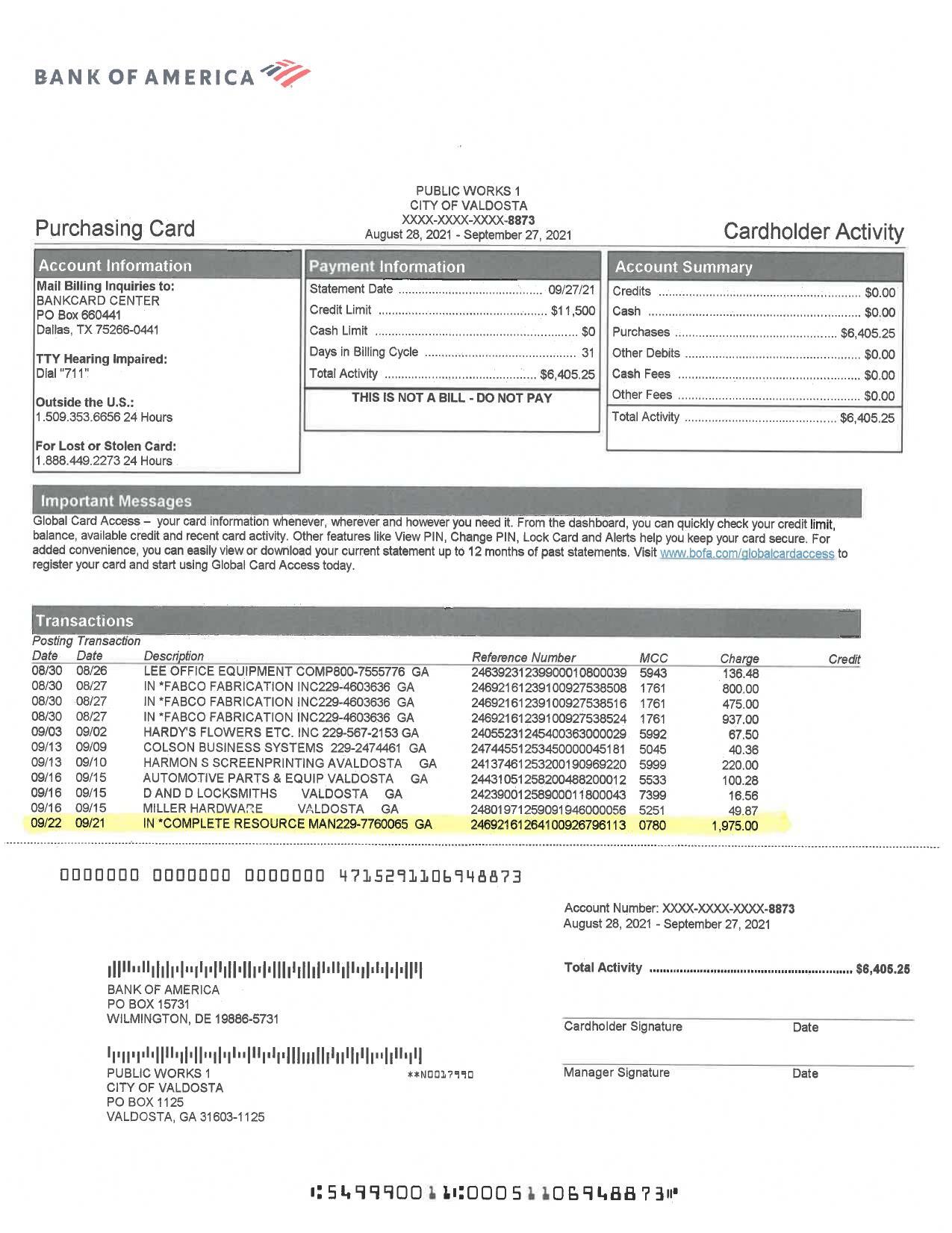 Expenses through 2021-09-27