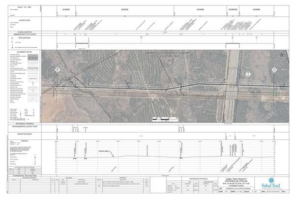 [1657-PL-DG-70197-041, STA. 2118+00 TO STA. 2171+00, MP 40.11, MP 41, MP 41.12, GAS PIPELINE, (UT HALAWAKEE CREEK), CHAMBERS & LEE COUNTIES, ALABAMA]