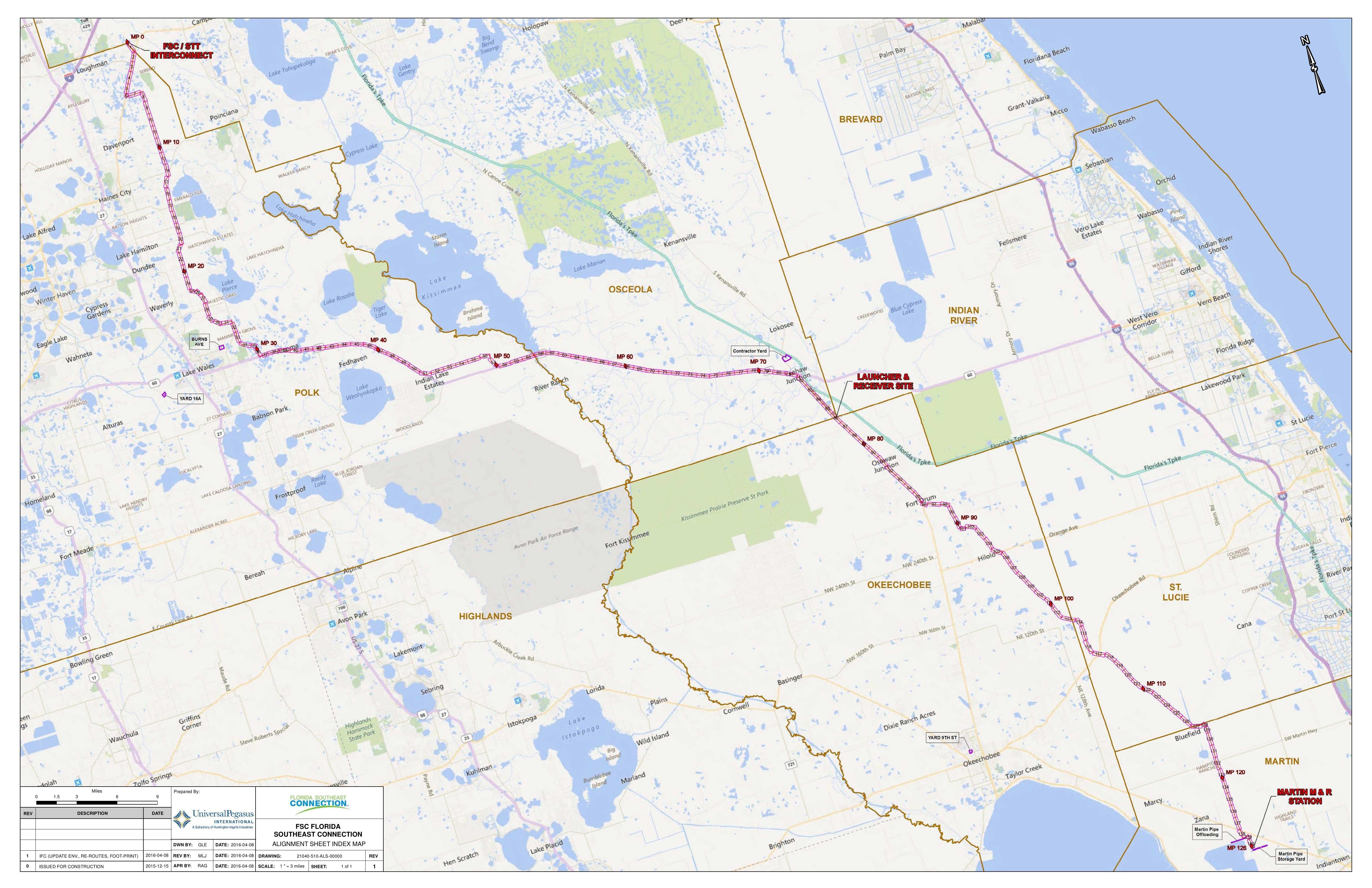 21040-510-ALS-00000 Alignment Sheet Index Map