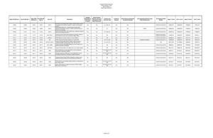 [FERC Condition 5 Table (6 of 6)]