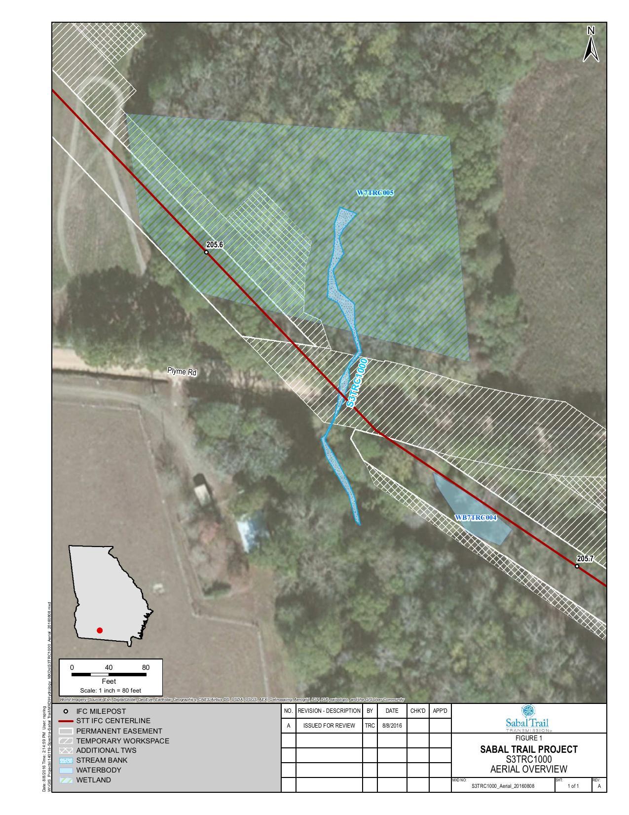 S3TRC1000, TEMPORARY WORKSPACE, AERIAL OVERVIEW, Colquitt County, GA