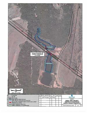 [WB2TRC311 & WB2TRC036, WORKSPACE (0.12 ACRES), CURRENT WORKSPACE (2016-07-25), CURRENT WORKSPACE - NO CLEARING AREA, USACE & GADNR COMPARISON, Terrell County, GA]