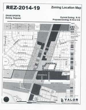 [Zoning Location Map]