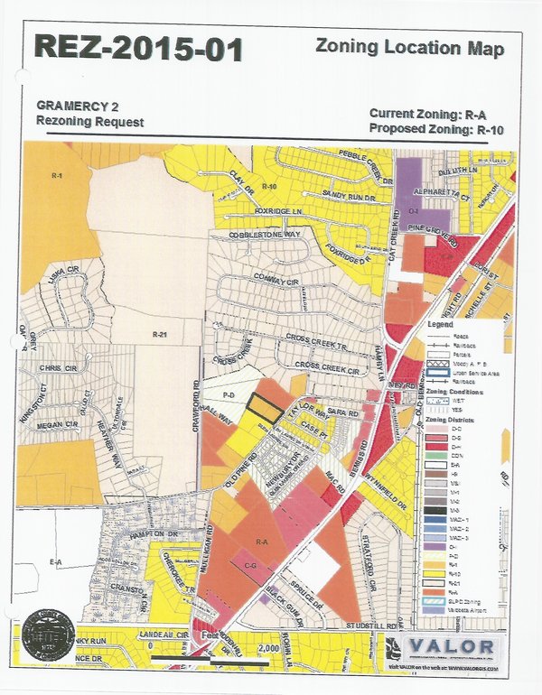 Zoning Location Map