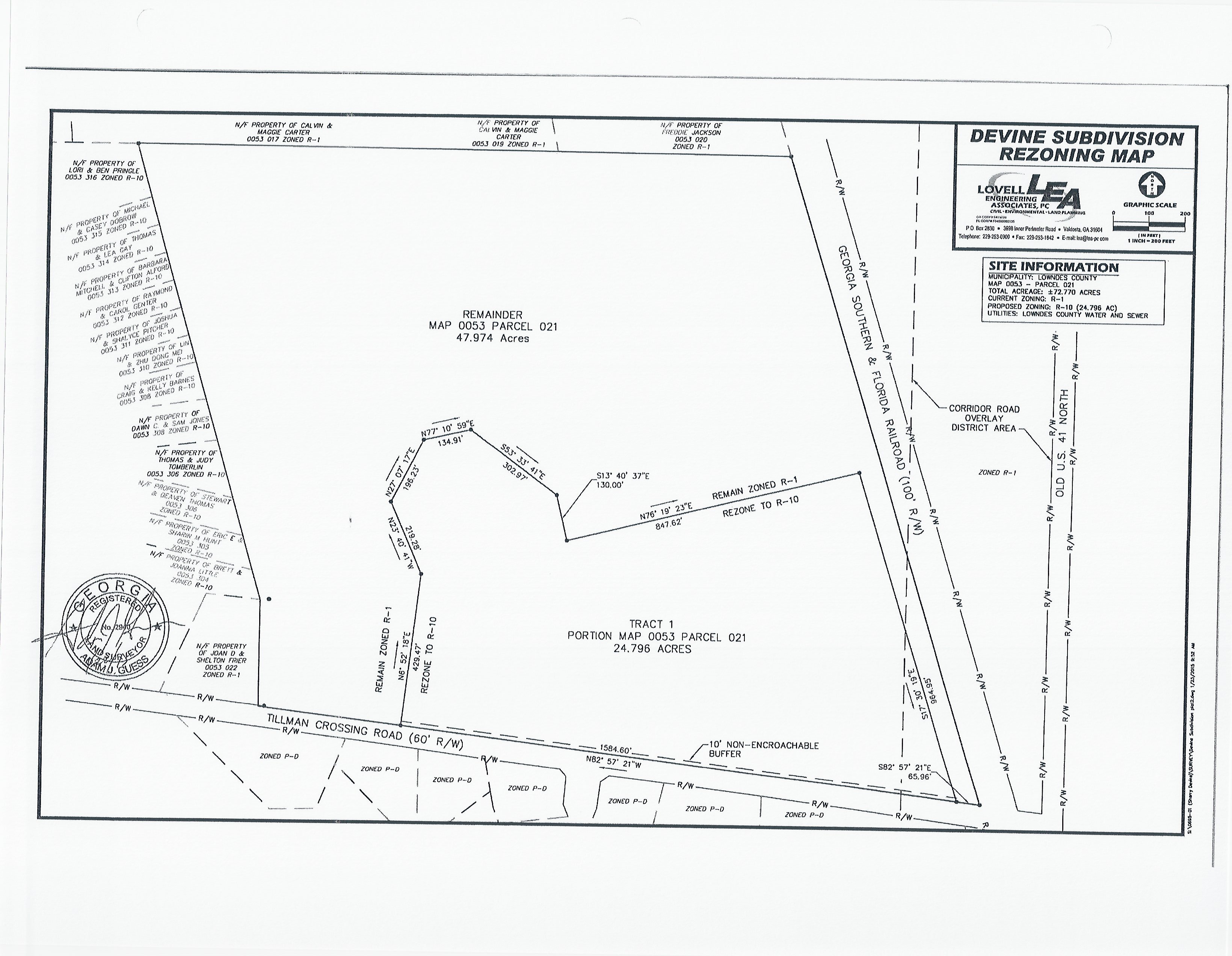 Rezoning Map