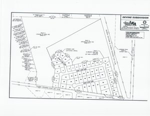 [Devine Subdivision Map]