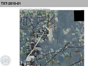 [2010 Aerial with Current Roads (For Reference)]