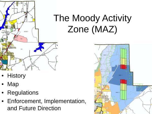 The Moody Activity Zone (MAZ)