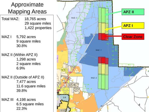 Approximate Mapping Areas