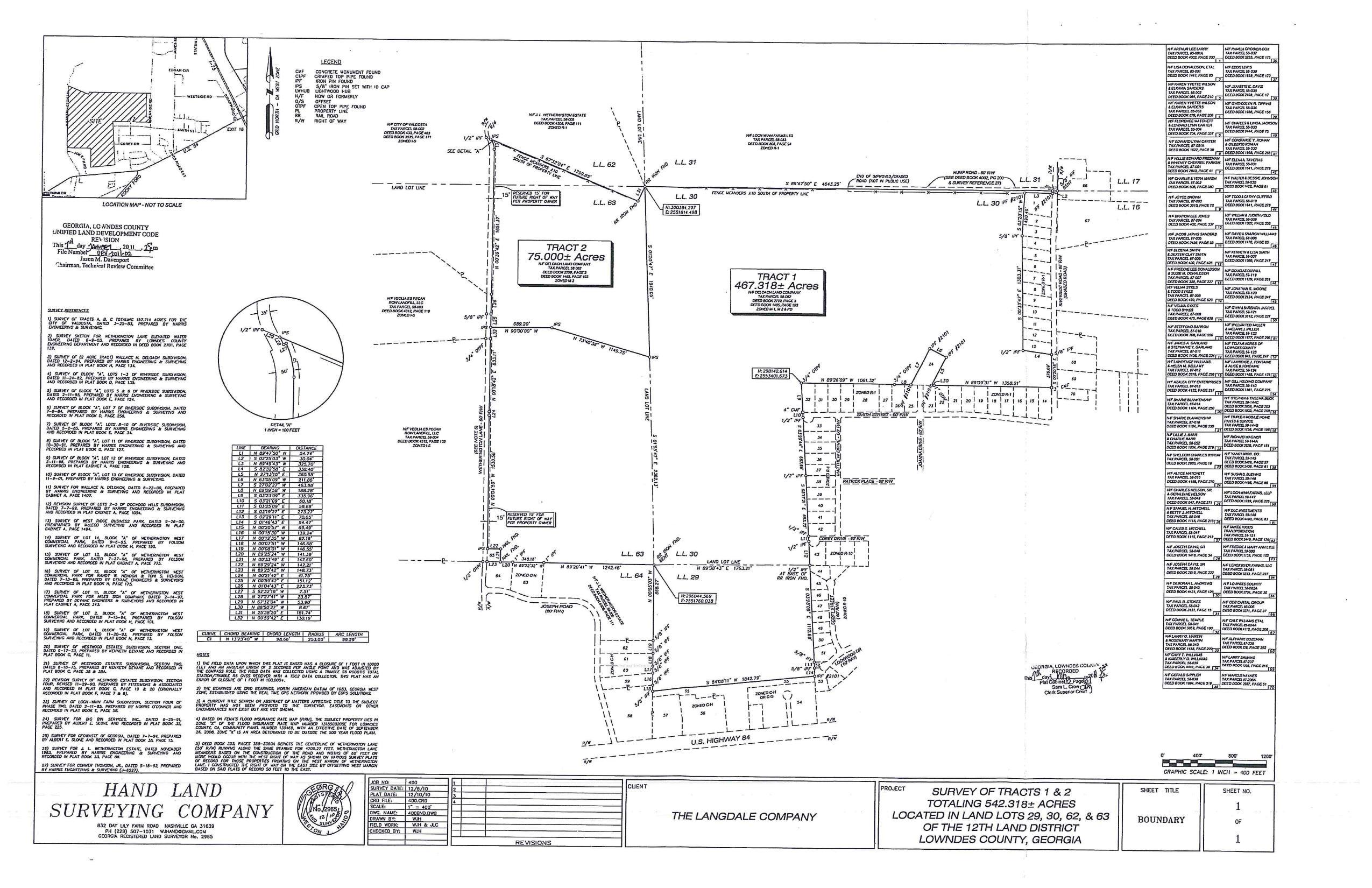 Survey Plat