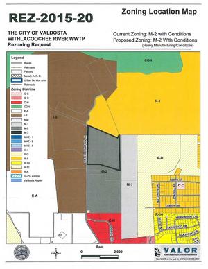 [Zoning location map]