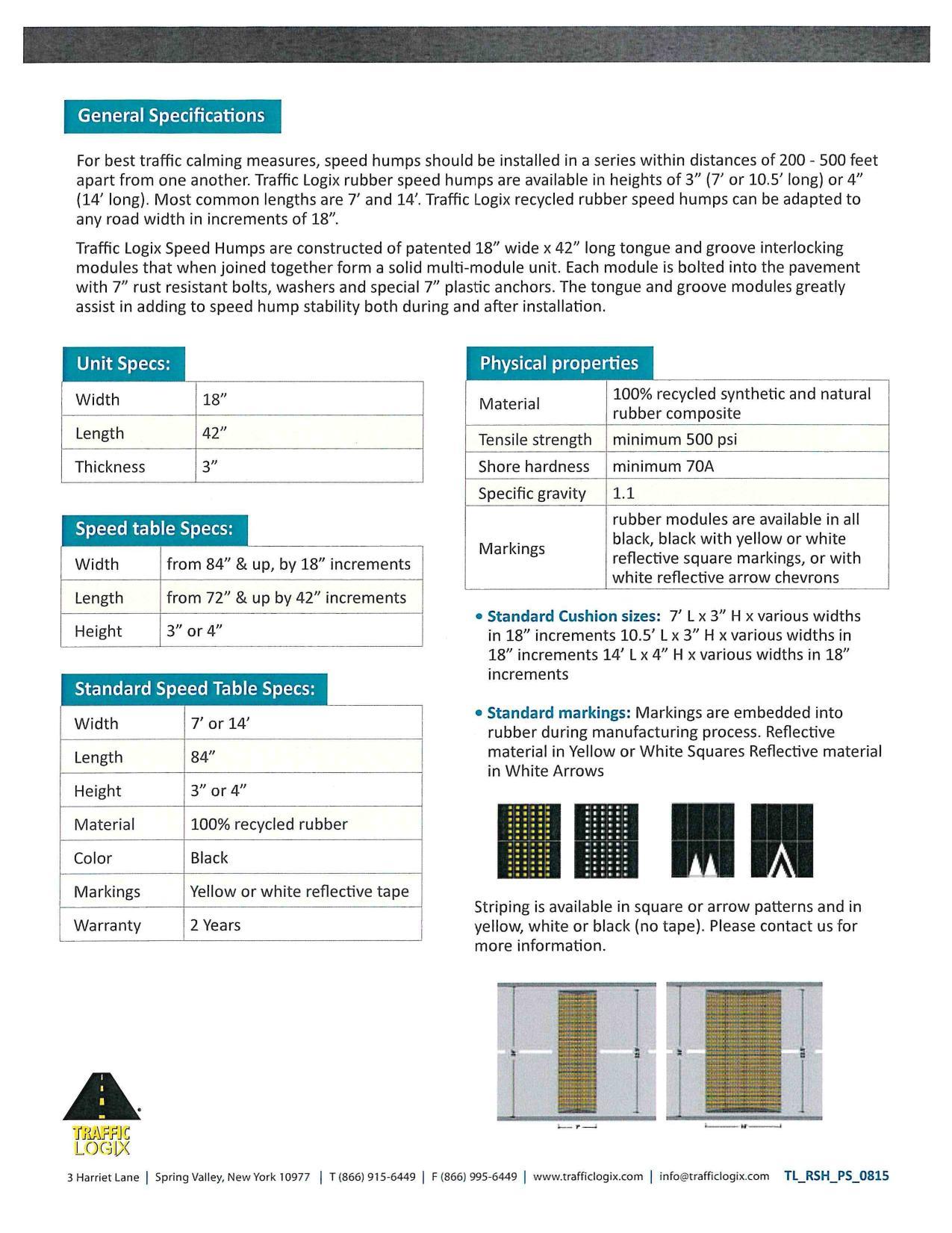 General Specifications