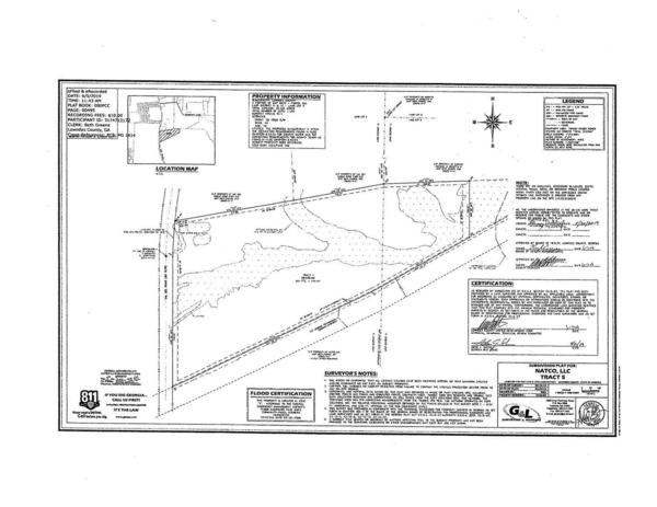 Survey with flood certification