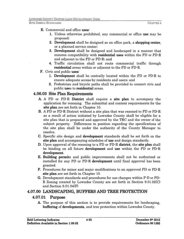 4.06.03 Site Plan Requirements