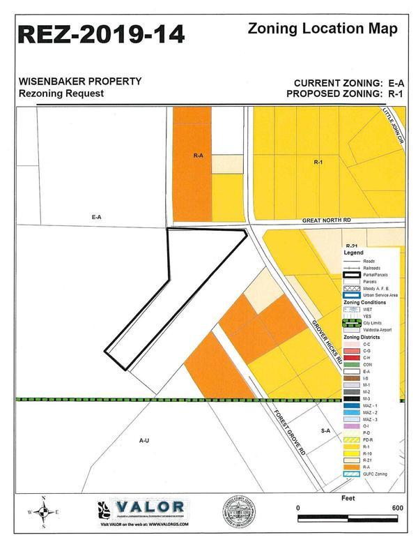 Zoning Location Map