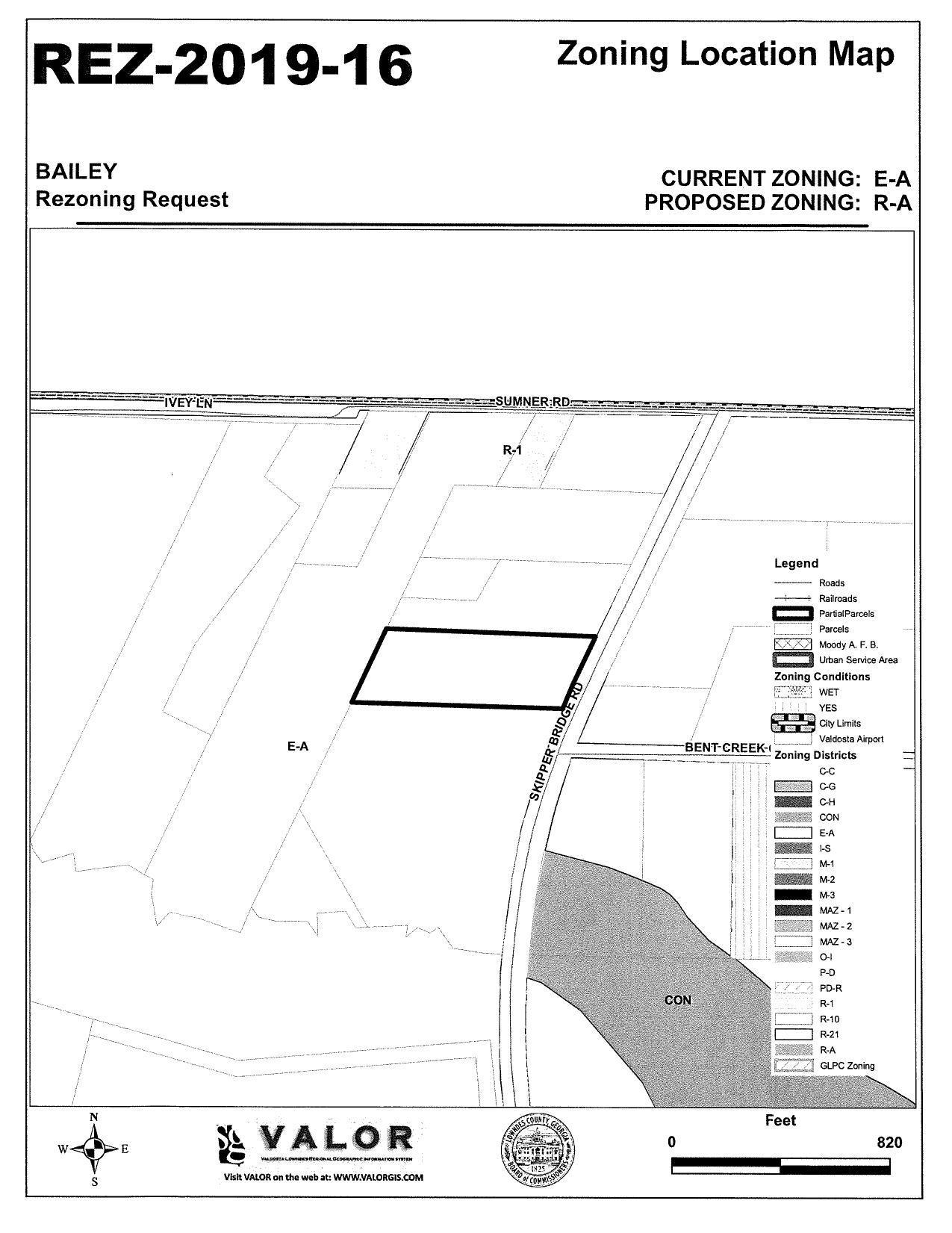 Zoning Location Map