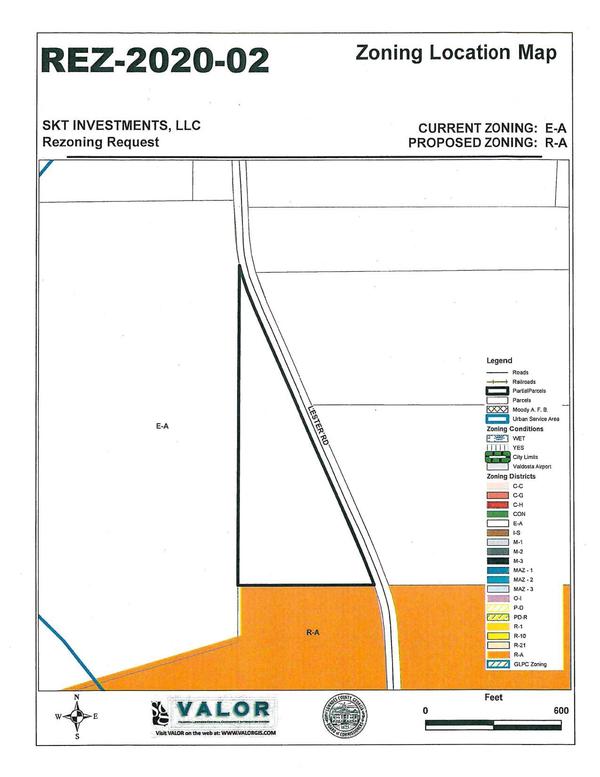 Zoning Location Map