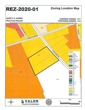 [Zoning Location Map]