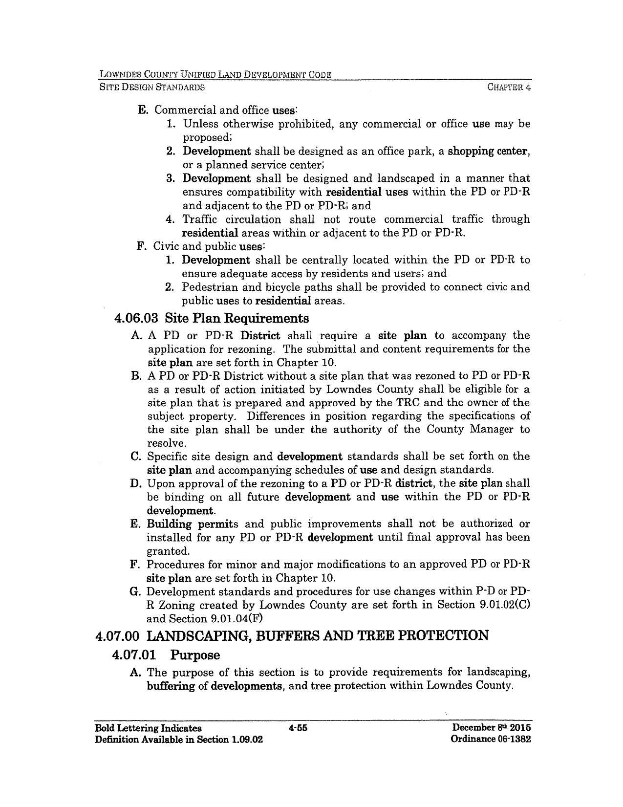 4.06.03 Site Plan Requirements