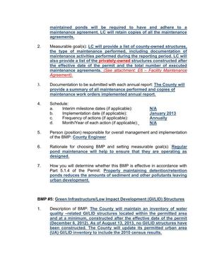 [BMP #5: Green Infrastructure/Low Impact Development (GI/LID) Structures]