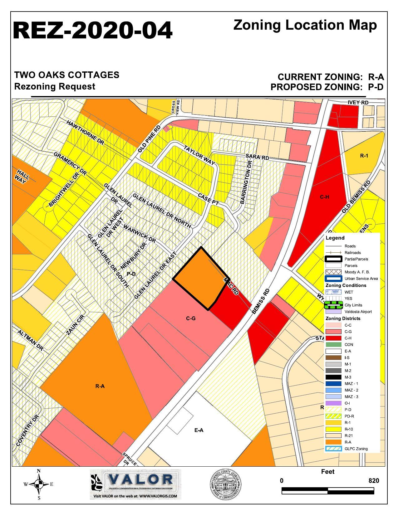 Zoning Location Map