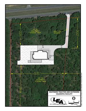 [Site plan with measurements]