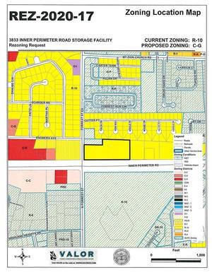 [Zoning Location Map]