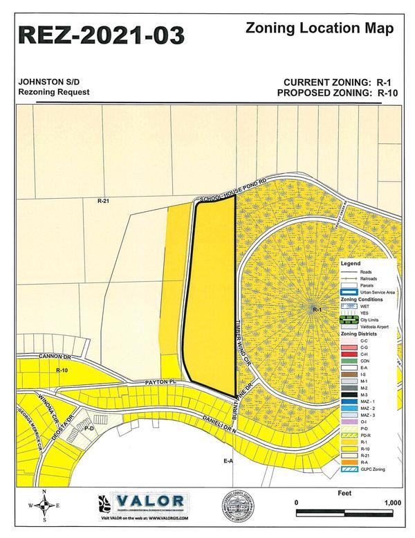 Zoning Location Map