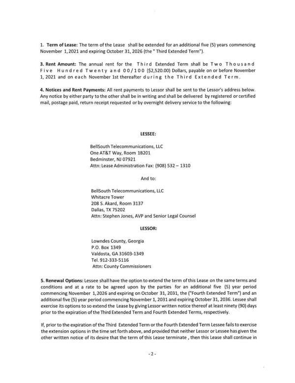 4. Notices and Rent Payments: All rent payments to Lessor shall be sent to the Lessor's address below.