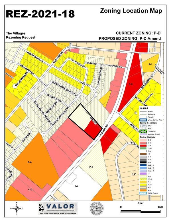 Zoning Location Map