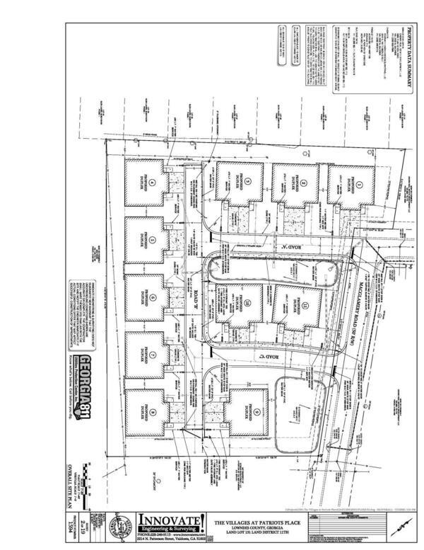 The Villages at Patriots Place, Layout