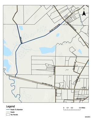 [Map: Little River, Meetinghouse Creek]