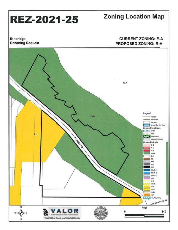 Zoning Location Map