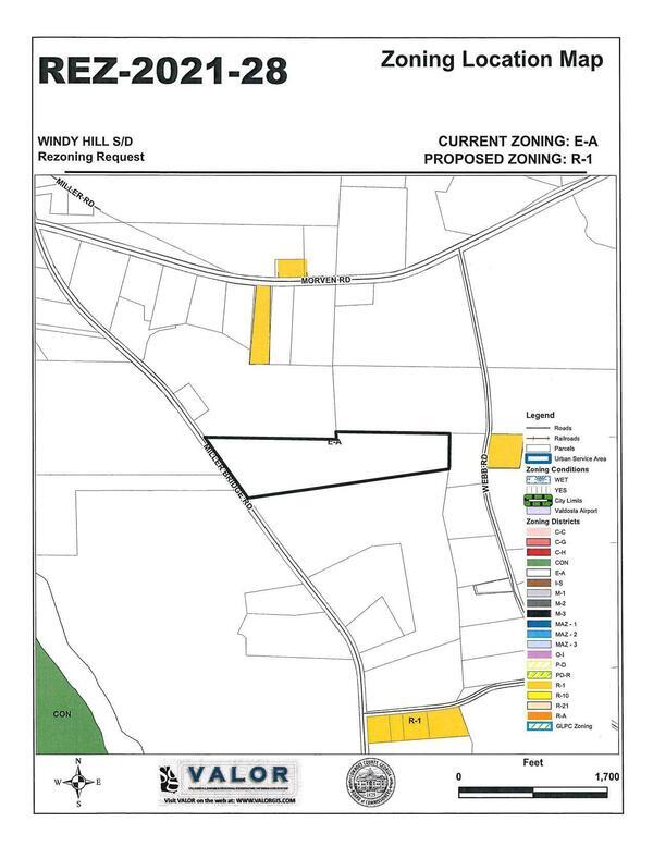 Zoning Location Map