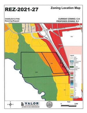 [Zoning Location Map]