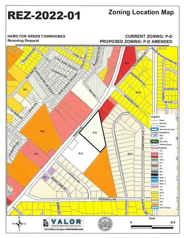 Zoning Location Map