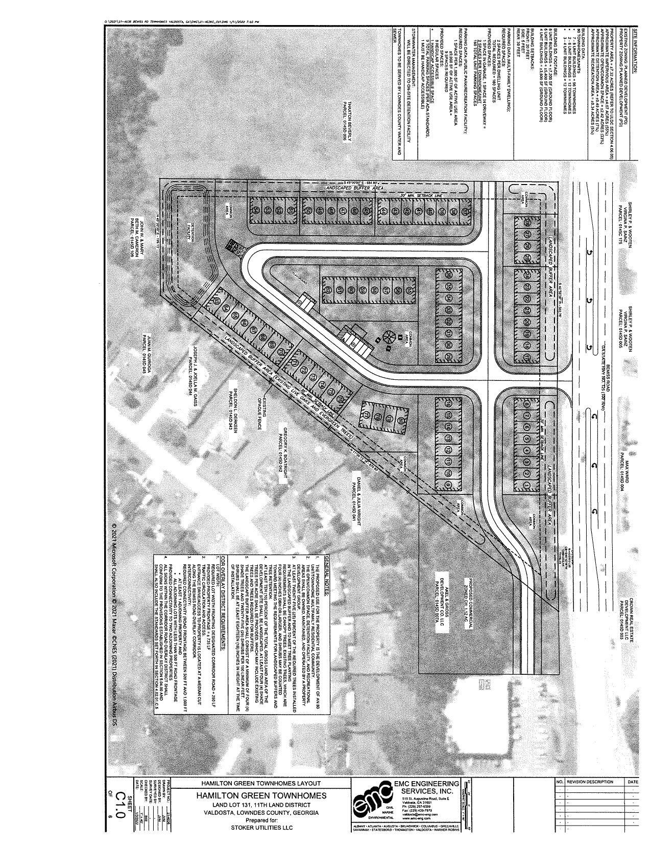 Layout Map