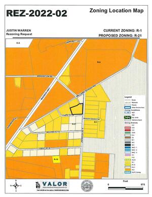 [Zoning Location Map]