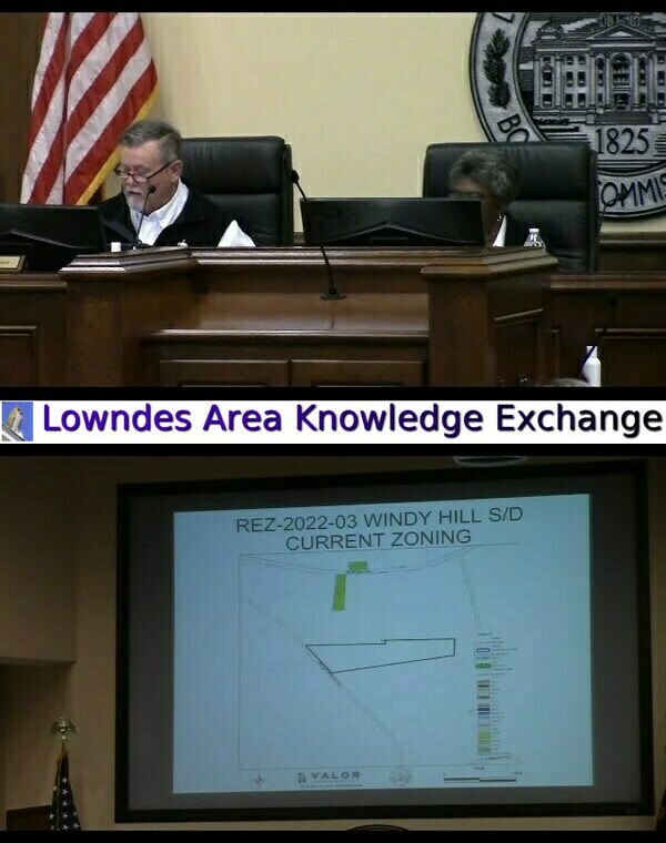 Chairman and Miller Bridge Road rezoning