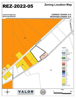 [Zoning Location Map]