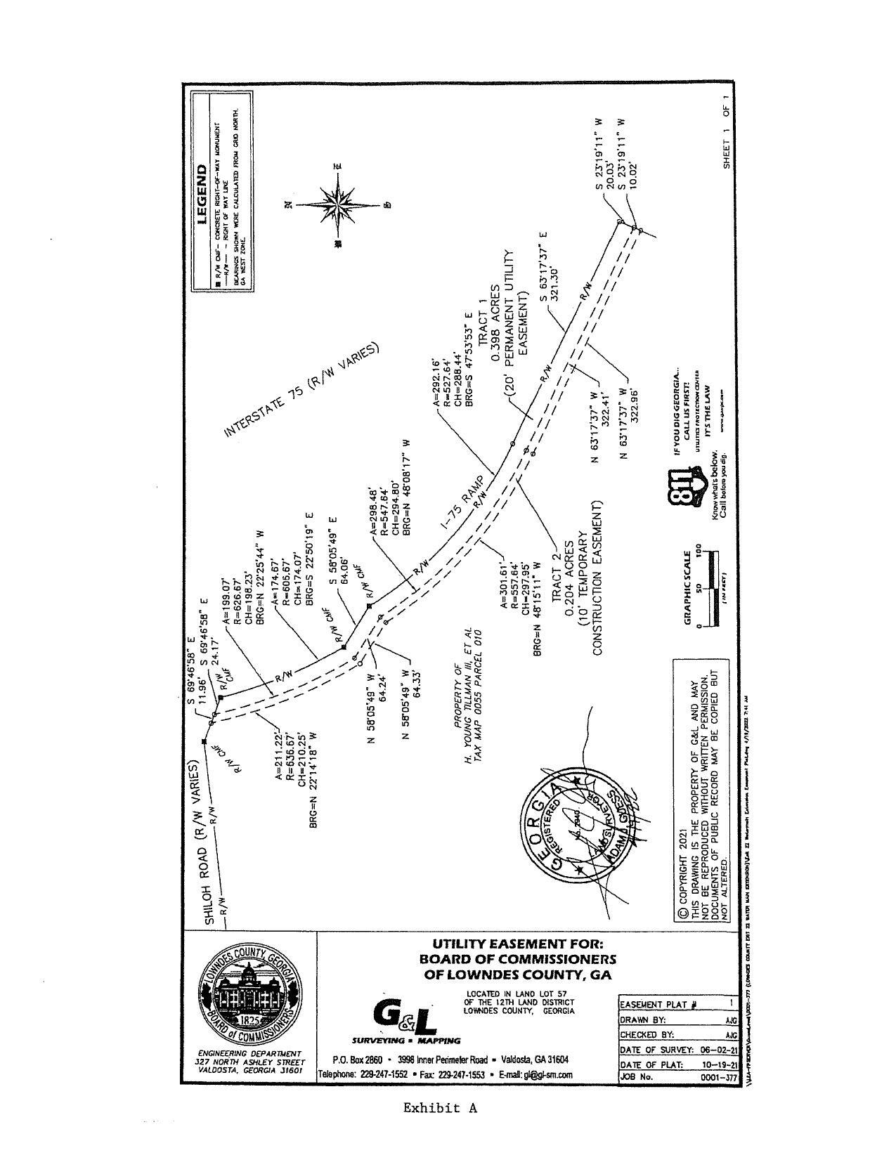 Plat Map: UTILITY EASEMENT