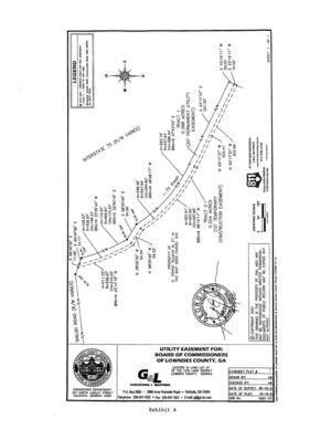 [Plat Map: UTILITY EASEMENT]