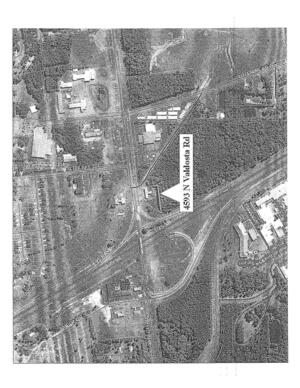 [Aerial Map: 4593 North Valdosta Road]