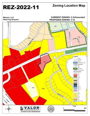 [Zoning Location Map]