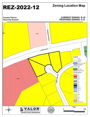 [Zoning Location Map]