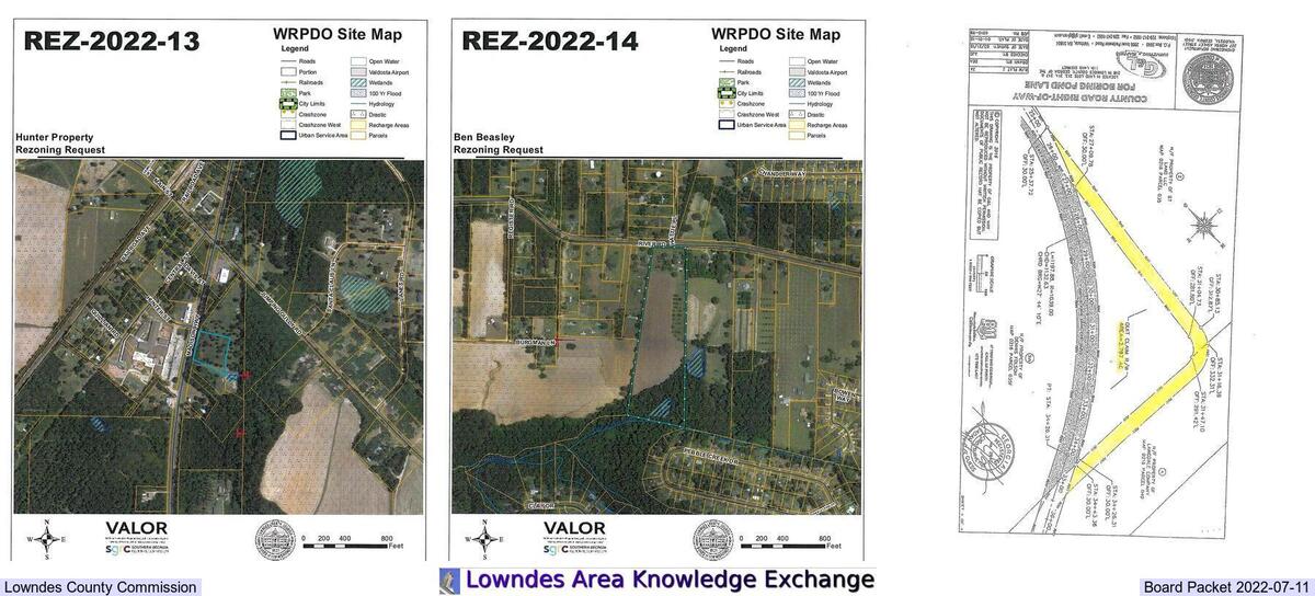 Rezonings and Road Abandonment