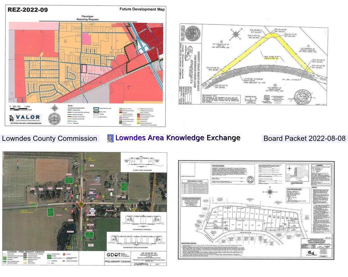 Rezoning, Roundabout, Abandonment, Subdivision