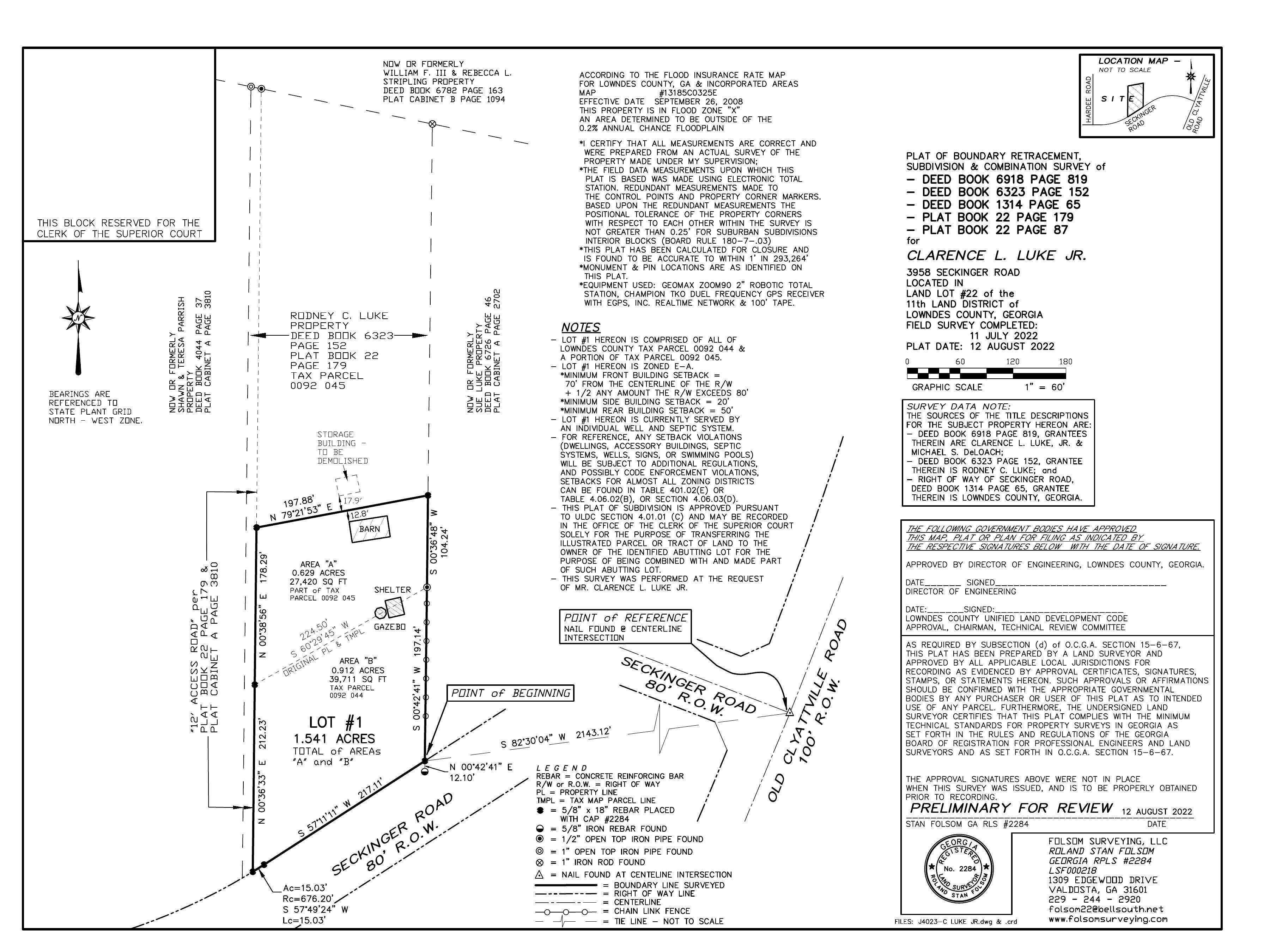 SURVEY Plat