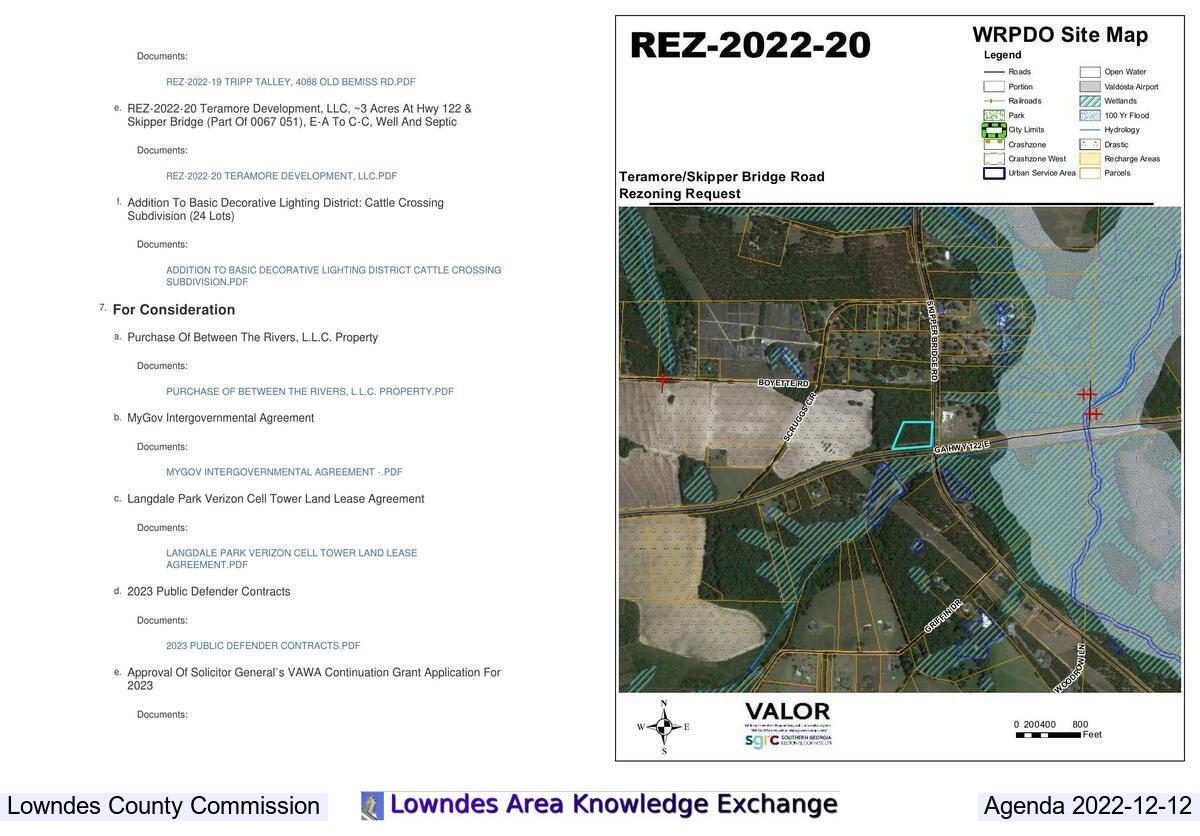 Dollar General sprawl and Land Between the Rivers park