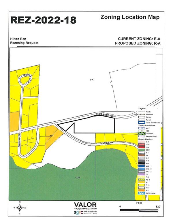 Zoning Location Map